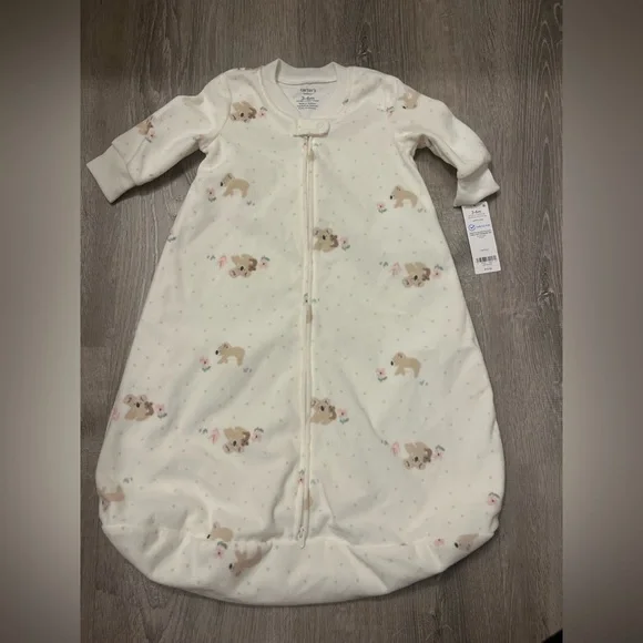 Lot of 3 Carter's 3 Month Items- Sleep Sacks and Bodysuits- NWT - Picture 9 of 11